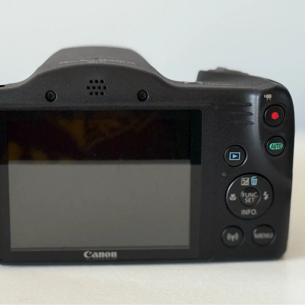 Canon PowerShot SX420 is Digital Camera Black with Tripod Stand and Camera Bag